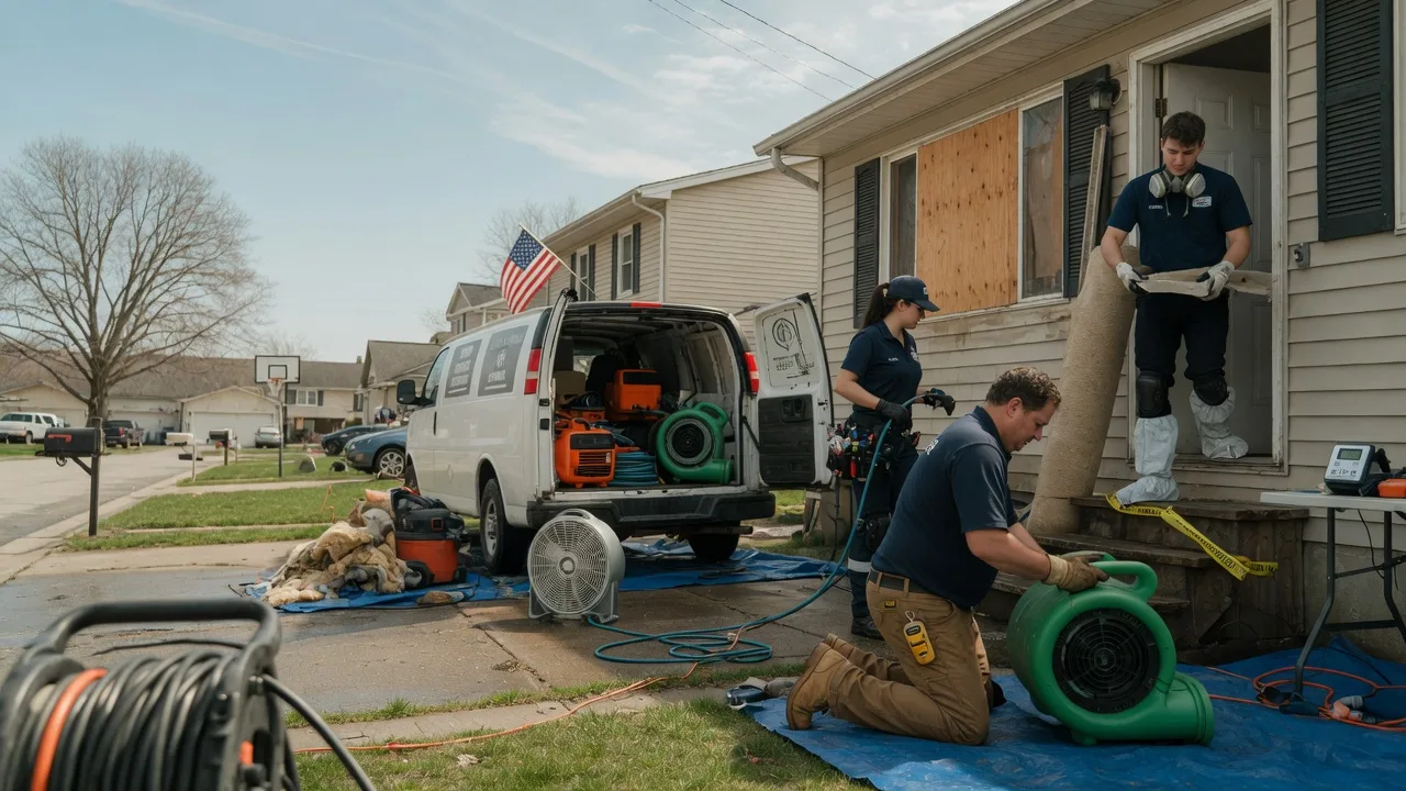 Water Damage Restoration in Brown City, MI near me